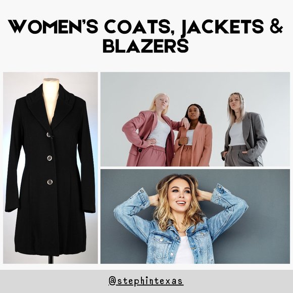 WOMEN'S COATS BLAZERS JACKETS WRAPS SHAWLS - Picture 1 of 2